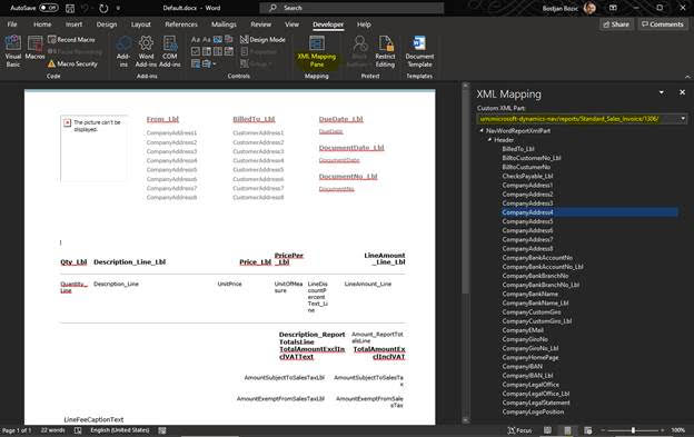 Customizing Dynamics 365 Business Central Reports